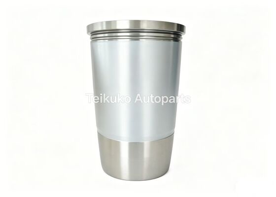 油圧ショベル エンジン ピストン シリンダーライナー シルバー ブラック グレー ヘビーデューティー エンジン部品 油圧ショベル用途に適合
